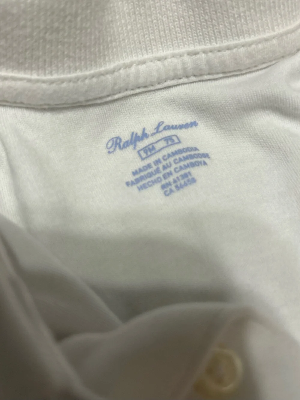 Ralph Lauren Kids White Polo & Tee Set with Navy Pony Logos
